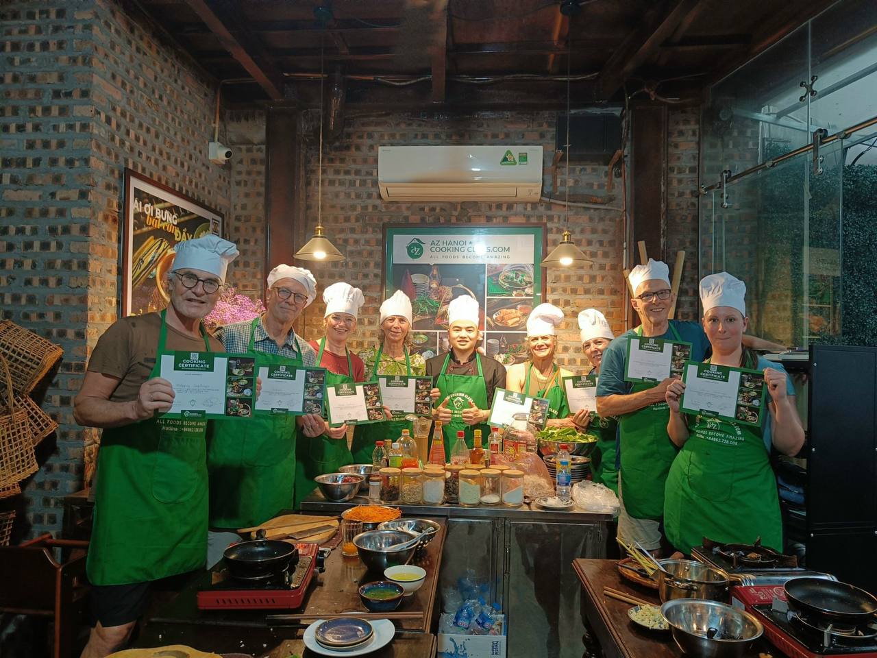best cooking class tour in hanoi